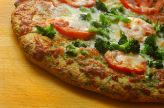 Πρωτότυπη υγιεινή πίτσα με ζύμη από κουνουπίδι