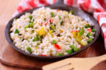 Ρύζι με λαχανικά στο φούρνο