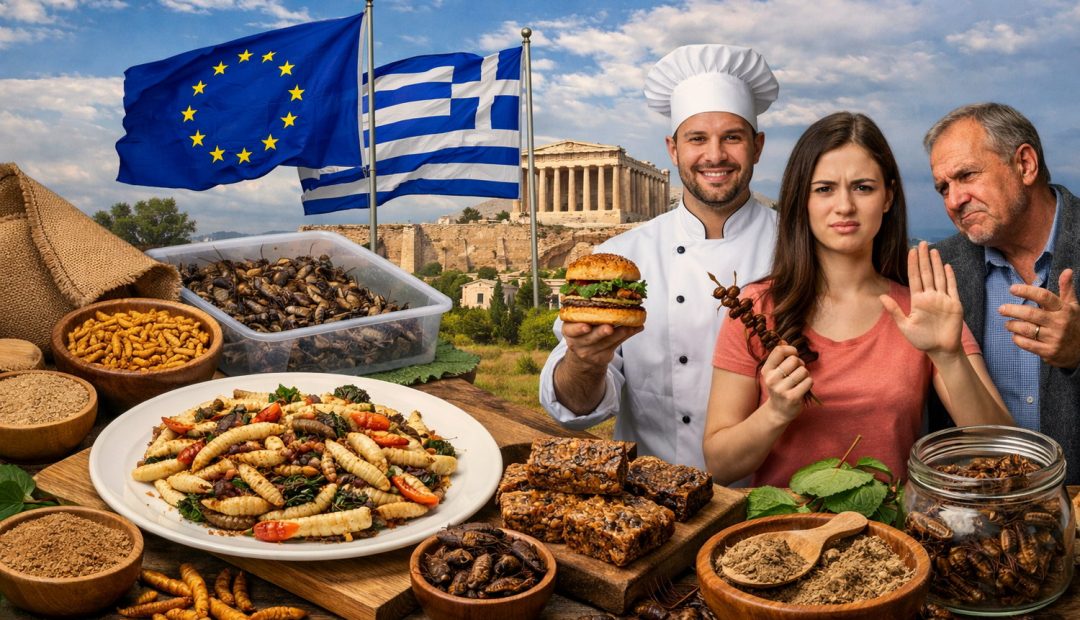 «Από το… πιάτο στη ζωή μας: Τα έντομα μπαίνουν στο ελληνικό μενού και διχάζουν την κοινωνία»