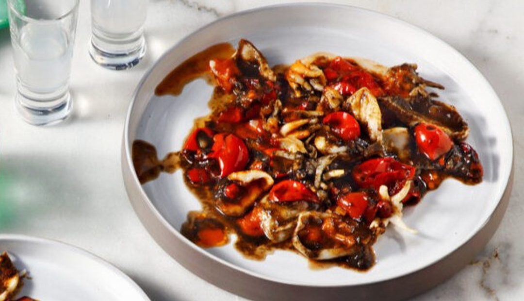 Σουπιές κρασάτες