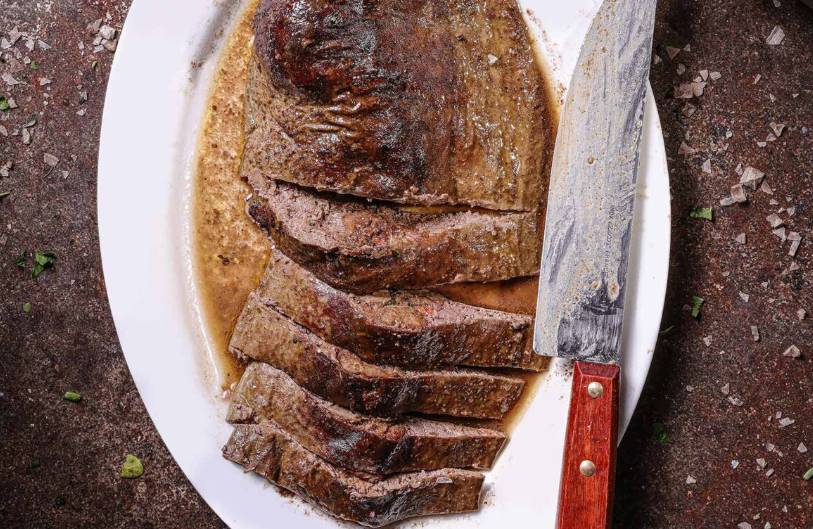 Σπλήνα γεμιστή με συκώτι και κεφαλογραβιέρα