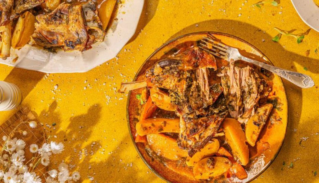 Αρνί μαϊντανάτο, κερκυραϊκό